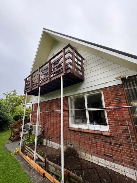 Roof cleaning before