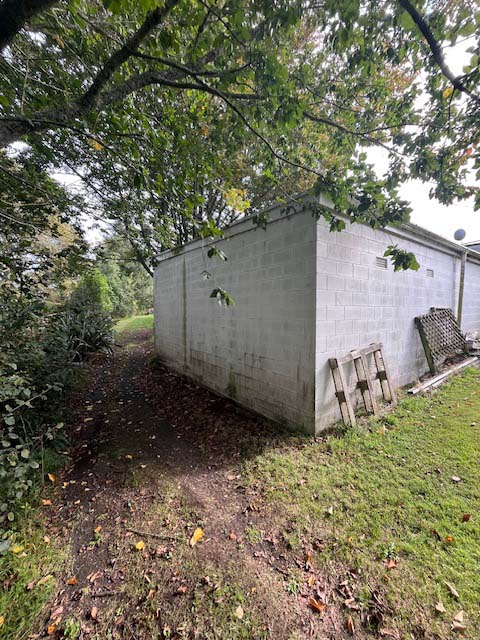 Exterior cleaning before
